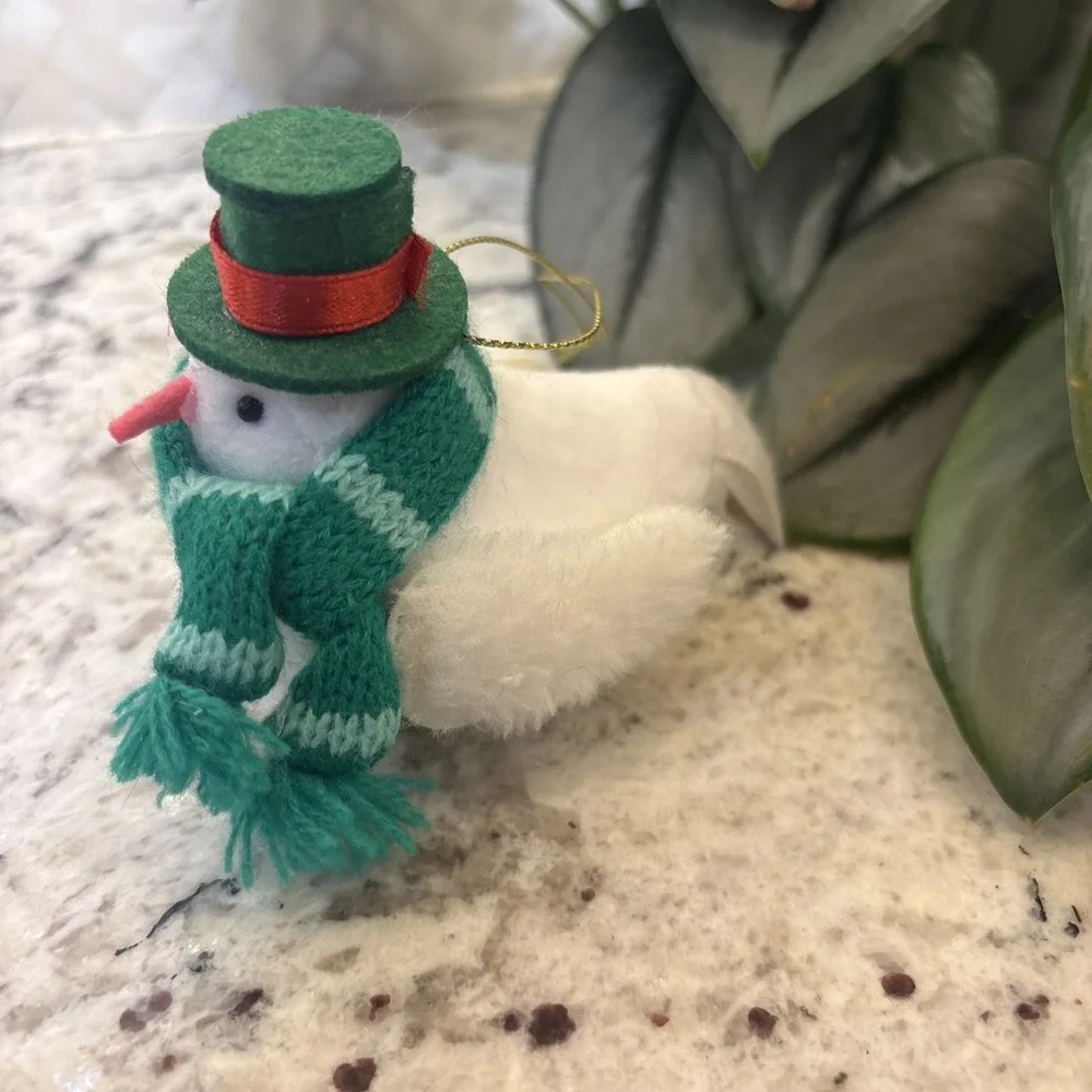 Felt Bird Ornaments Featherly Friends Wondershop Set Of 7 Christmas Tree Santa